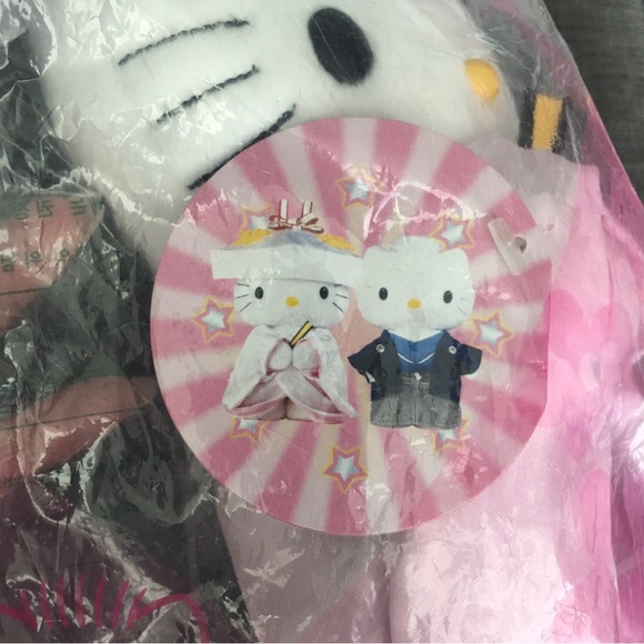 Vintage Japanese Hello Kitty Wedding plush - Picture 4 of 4